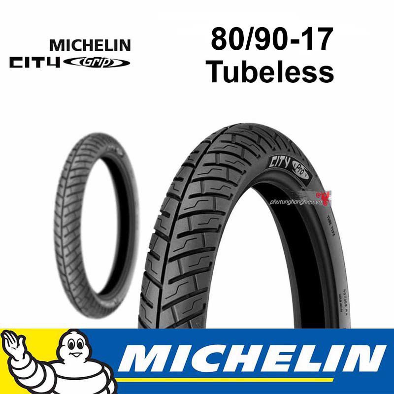 Vỏ xe Michelin City Grip Pro 80/90-17