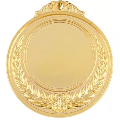 Huy chương bông lúa kim loại dây 3 màu