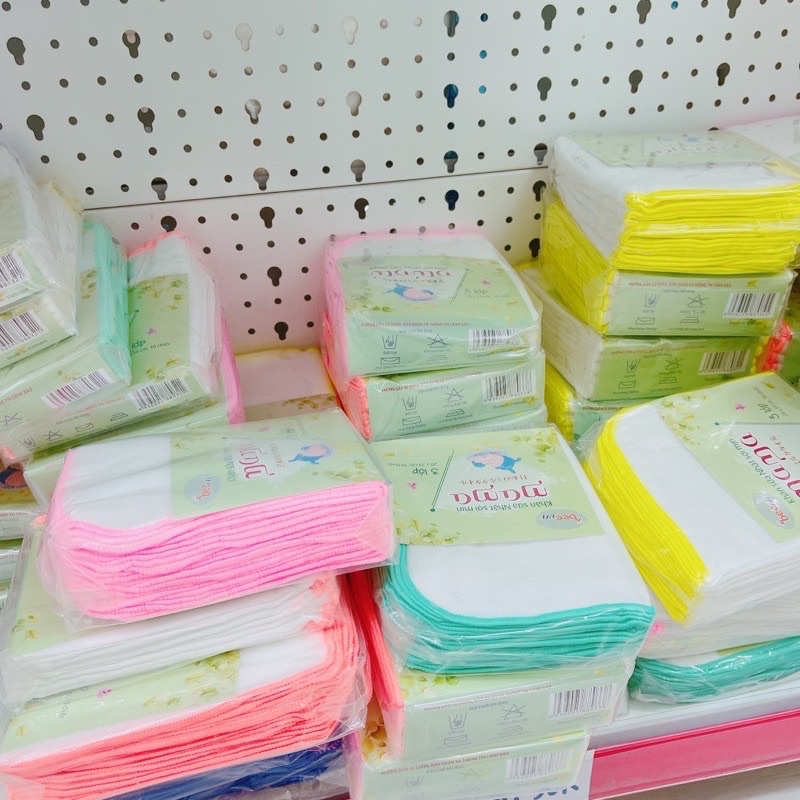 Khăn xô, khăn sữa Mama xuất Nhật túi 10 chiếc