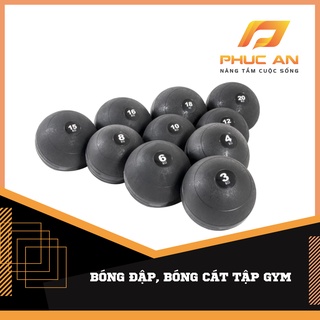 BÓNG ĐẬP - BÓNG CÁT 4-5-6-8-10-12 kg TẬP GYM (SLAMBALL)