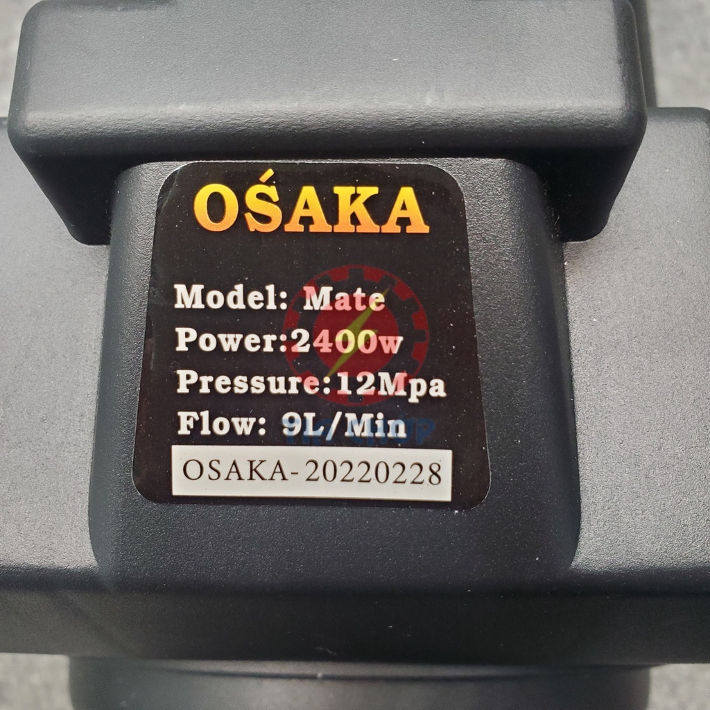 Máy rửa xe gia đình OSAKA MATE OSAKA RS1 - 2400W - 2800W - dây 7m 15m Tặng kèm bình bọt tuyết