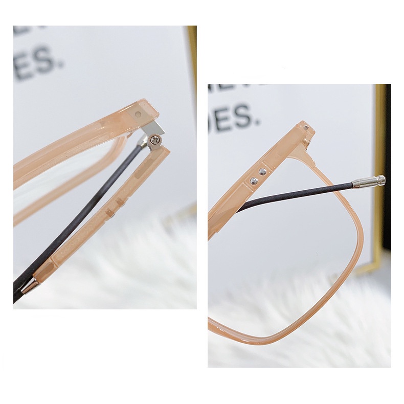 Kính Mát Gọng Vuông Nhỏ Chống Ánh Sáng Xanh tr90 Thời Trang Cho Nam Và Nữ