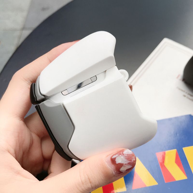 Vỏ Bảo Vệ Hộp Sạc Tai Nghe Airpods 1 / 2 Bằng Silicon Chống Sốc Hình Tay Cầm Chơi Game