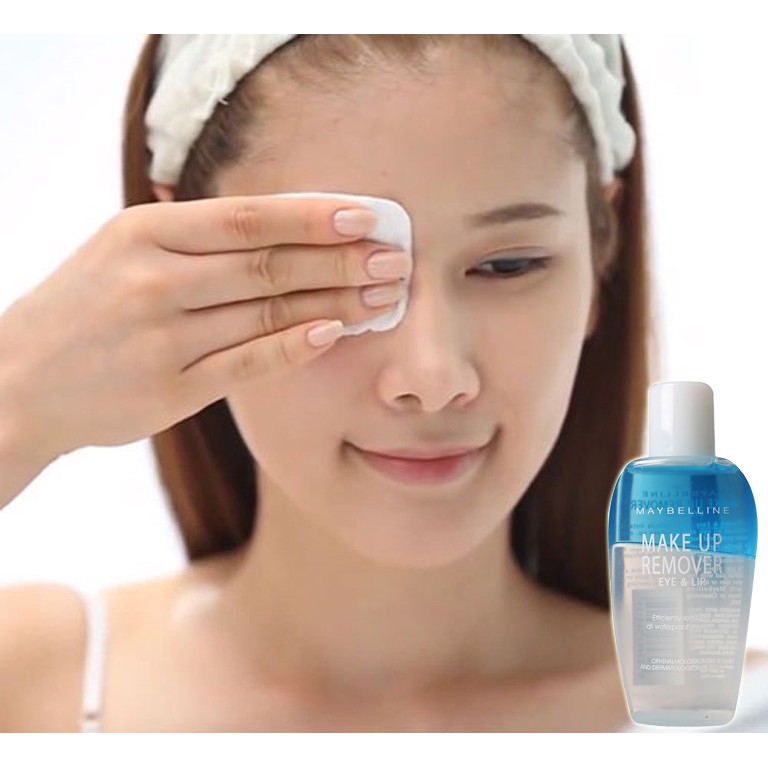 Nước tẩy trang mắt môi Maybelline 150ml( chai lớn) | BigBuy360 - bigbuy360.vn