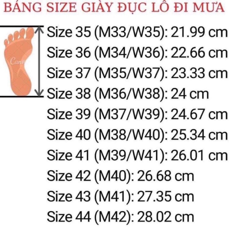 Giày sục nhựa đi mưa Urban êm chân chống thấm nước