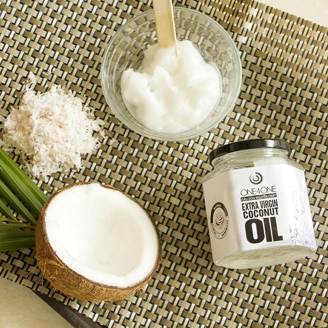 Dầu Dừa Nguyên Chất 100% One4One - Pure Virgin Coconut Oil