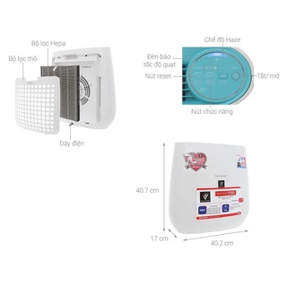 [ Chính Hãng Nhập Thái Lan ] Máy lọc không khí Sharp FP-J30E - Phòng <=23m2