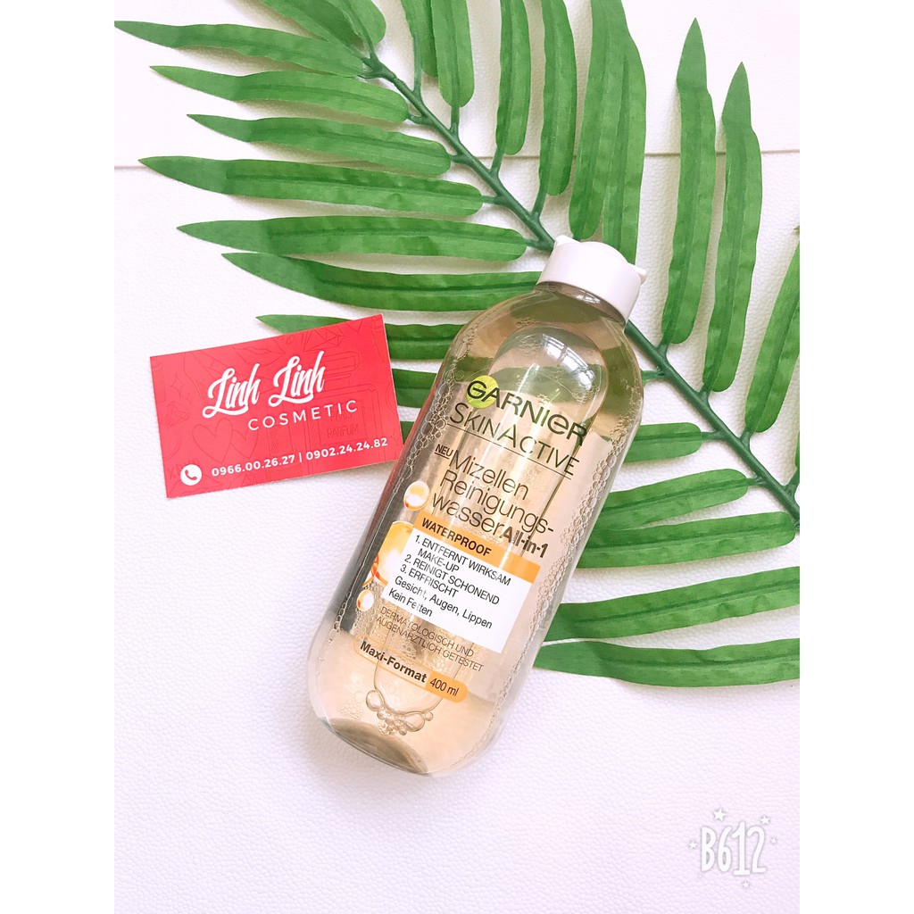 Tẩy Trang Garnier Skin Active Oil Infused Micellar Cleansing Water 400ml