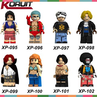 Đồ Chơi Minifigures One Piece Đảo Hải Tặc - Các Mẫu Nhân Vật Nami Franky Ace Brook Sabo KT1013