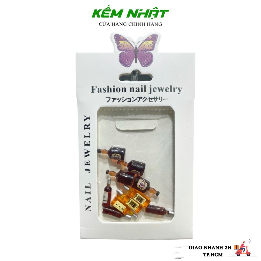 Set Charm Trang Trí Móng Nhiều Mẫu
