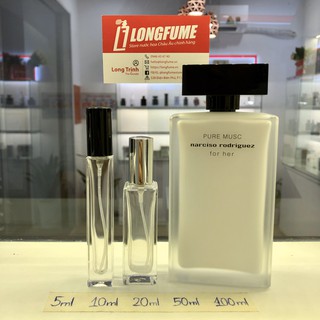 [Có Video] Mẫu thử nước hoa Narciso Rodriguez Pure Musc EDP - Chiết nước hoa 5ml 10ml 20ml