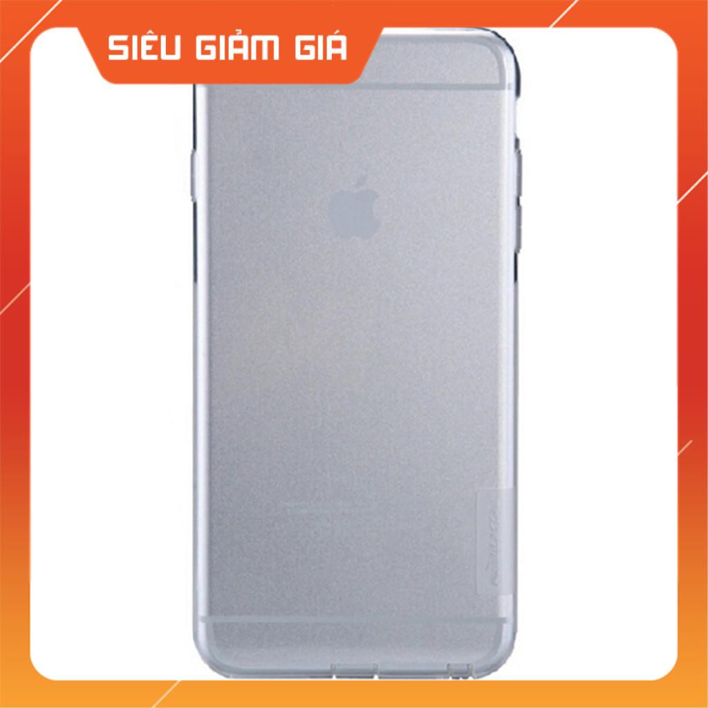 Ốp lưng dẻo cho iPhone 6 Plus / iPhone 6s Plus hiệu Nillkin mỏng 0.6mm, chống trầy xước - Hàng chính hãng