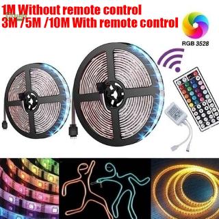 Dây Đèn Led Rgb Smd 3528 Dài 1m Kèm Điều Khiển Từ Xa