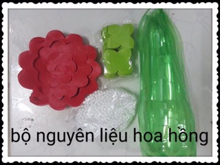 Hoa hồng size lớn - hoa giấy lụa