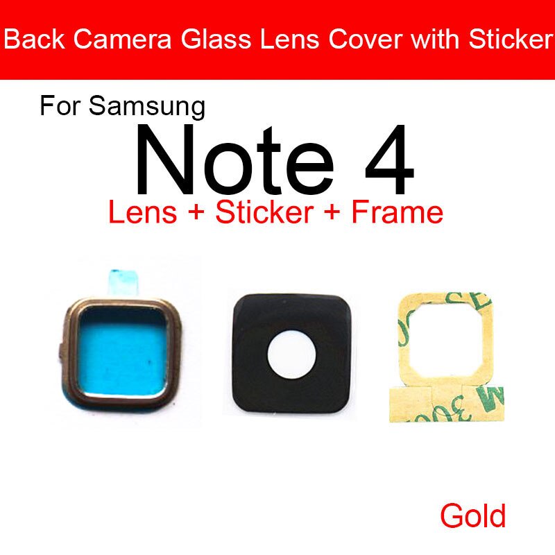 Ống Kính Camera Sau Thay Thế Chuyên Dụng Cho Samsung Galaxy Note 3 4 5