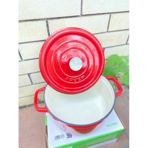 Nồi gang cao cấp Arber sz20cm, 22cm,24cm bảo hành 12 tháng