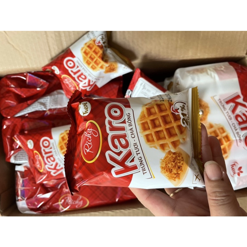 Set 6 Bánh Trứng Tươi Karo Chà Bông | BigBuy360 - bigbuy360.vn