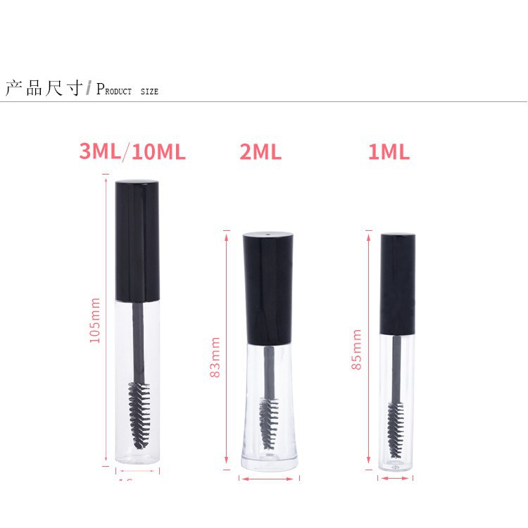 [Nội Địa Trung chính gốc] Lọ mascara rỗng 1ml / 2ml / 3ml / 10ml | BigBuy360 - bigbuy360.vn