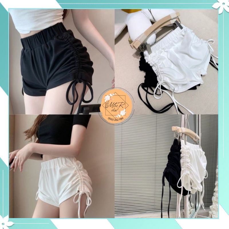 Quần đùi rút dây 2 màu tôn dáng sexy