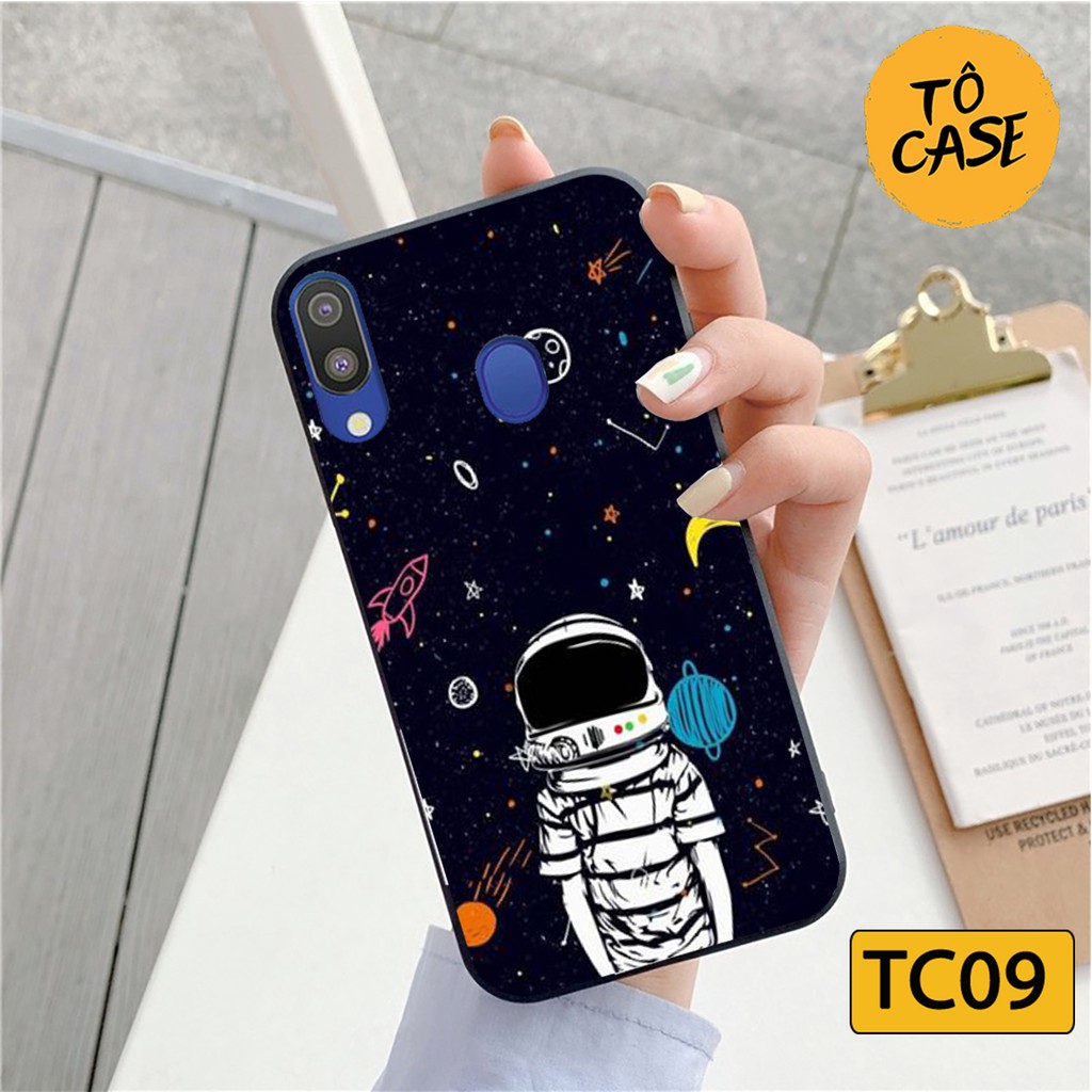 Ốp lưng điện thoại Samsung A20 / A30 / A20S / M20 / M30 in hình phi hành gia vũ trụ độc đáo hot nhất năm