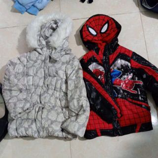 Áo phao lông vũ trẻ em