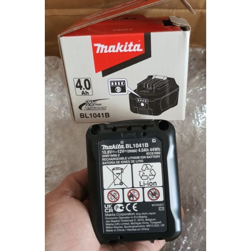 PIN MAKITA 4AH -12V. HÀNG CHÍNH HÃNG.