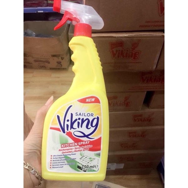 🌃 Nước xịt tẩy rửa đa năng đồ dùng nhà bếp siêu mạnh Viking 750ml-Thổ Nhĩ Kì