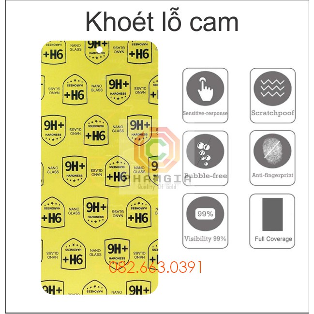 Dán cường lực Xiaomi Redmi Note 10 / Note 10s / Note 10 Pro (2021) dẻo nano siêu bền