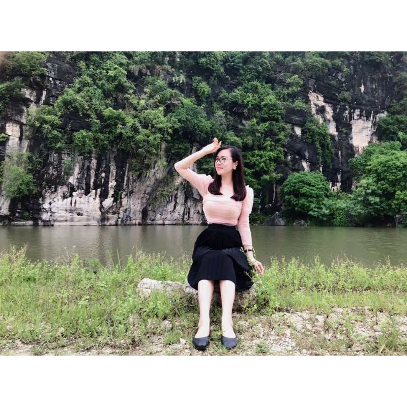 Chân váy dài xếp ly | BigBuy360 - bigbuy360.vn