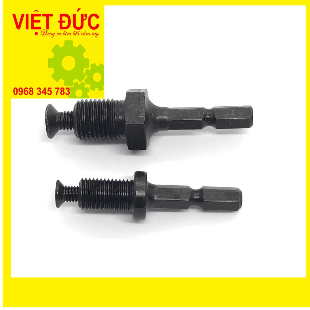 Đầu Chuyển Lục Giác Sang Đầu Kẹp Mũi khoan 10mm ( ren 9.5mm) Và 13mm ( ren 12.7mm) Loại Tốt.
