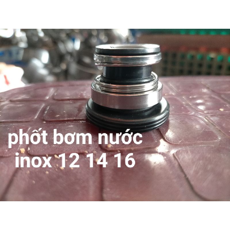 Phốt bơm nước inox cao cấp 12 14 16mm