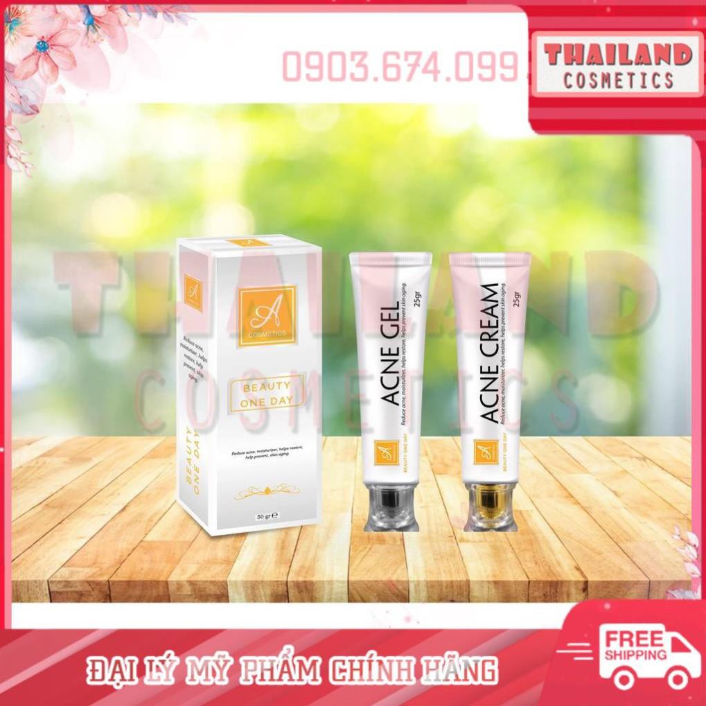 Combo kem ngừa mụn thâm Beauty One Day Acosmetic