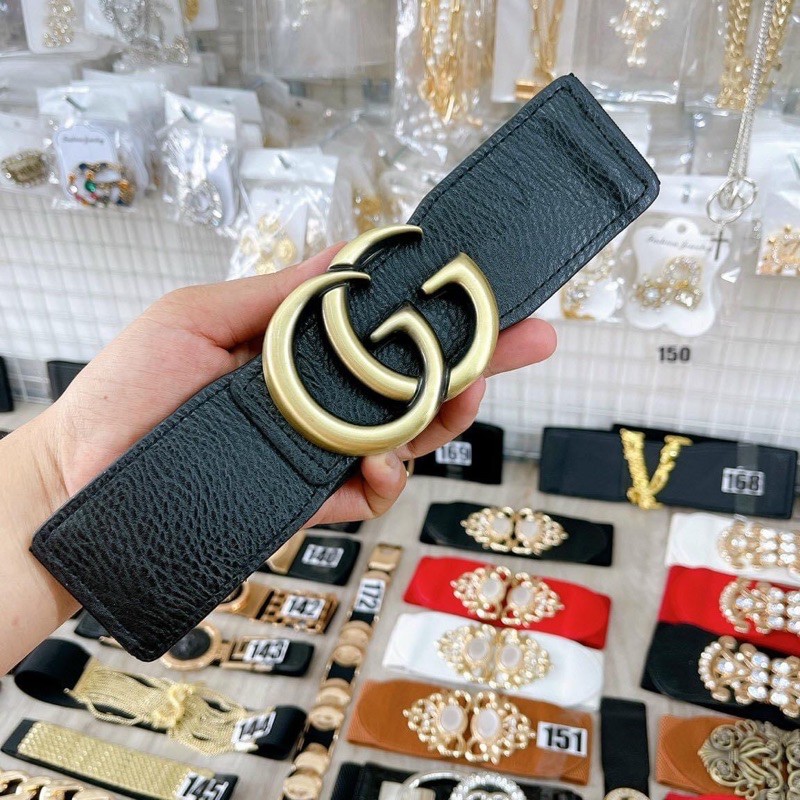 Thắt lưng nữ dây nịt nữ cho váy đầm họa tiết