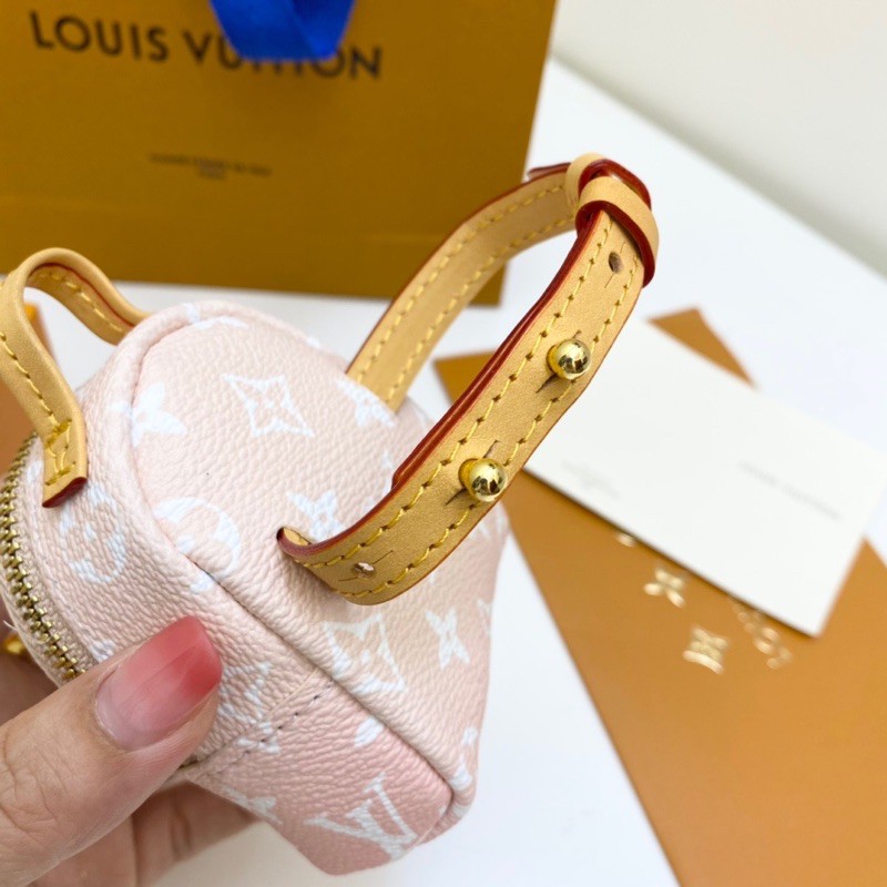 Balo mini đeo tay cho nữ Louis Vuitton LV da thật cao cấp có nút điều chỉnh hàng 1-1 vip