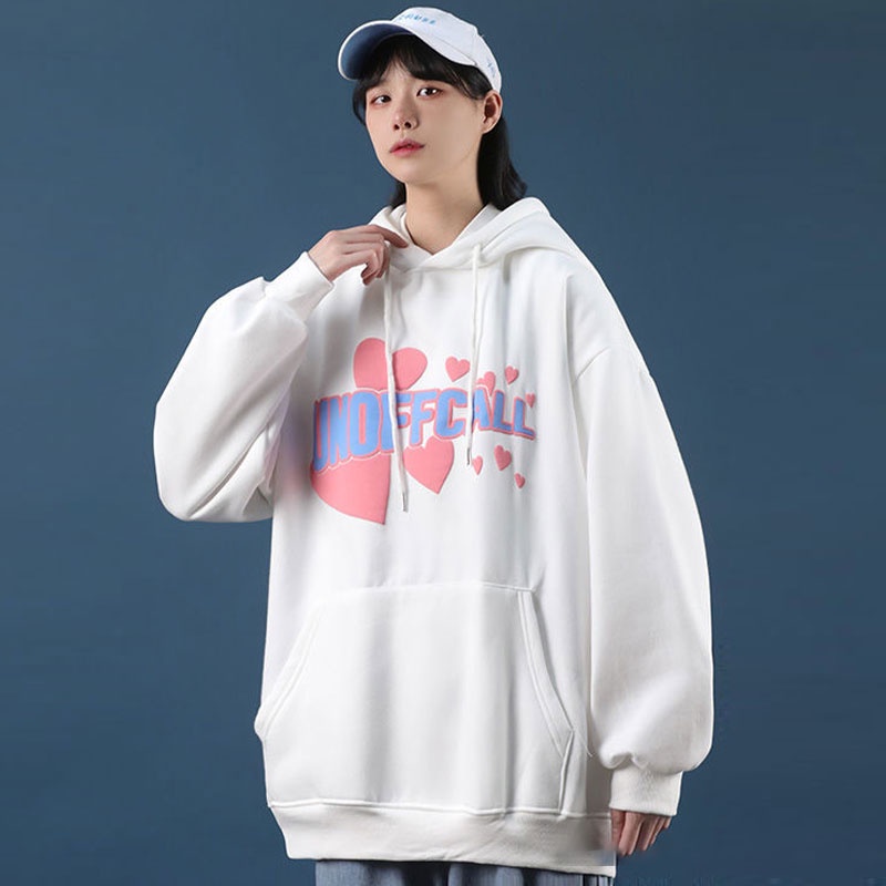 Áo hoodie In Chữ Mới Cho Nữ