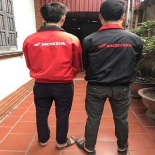 {Khuyến Mãi}. Áo Gió Honda 2 Mặt Đỏ Đen Cao Cấp