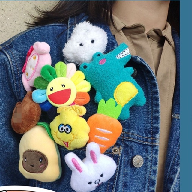 Sỉ 100 ghim cài áo,Huy hiệu cài balo, ghim cài áo hình gấu bông dễ thương, phụ kiện xinh xắn SUNNYSTORE
