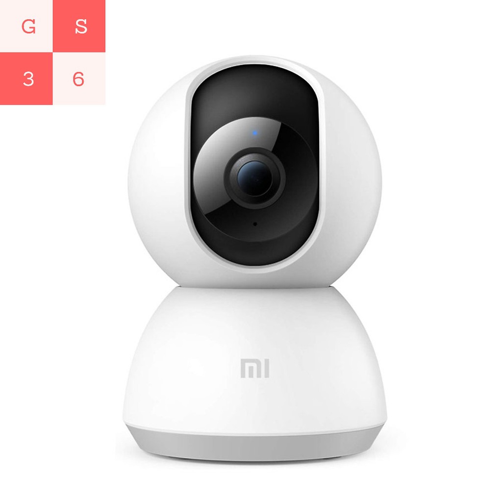 Camera chống trộm giám sát Xiaomi Mi Home 360° 1080P 2019 QDJ4058GL - Hàng Chính Hãng