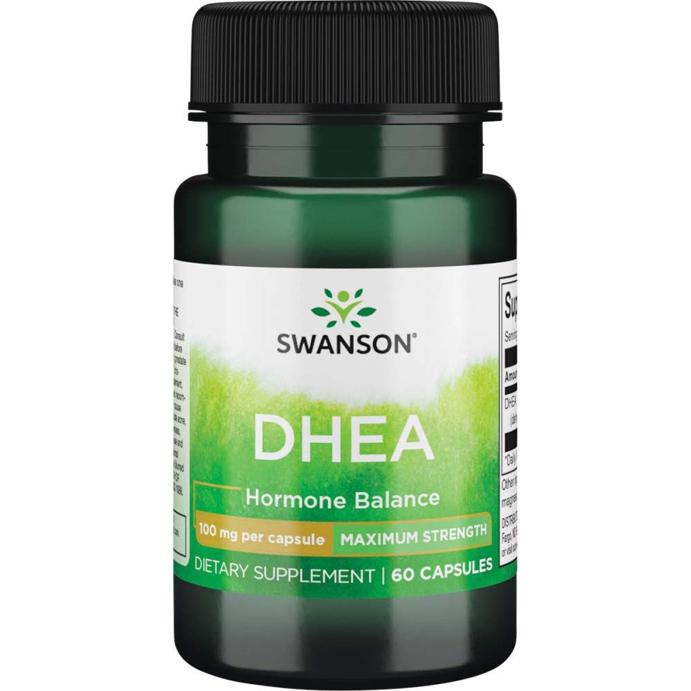 DHEA | Tăng Sinh Lý Nam Cân Bằng Nội Tiết Tố Swanson DHEA 100MG [60 Viên] - Chính Hãng - Muscle Fitness