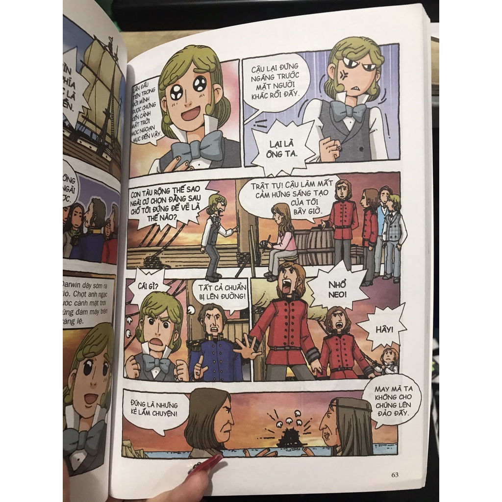 Sách - Chuyện kể về danh nhân thế giới Who?Charles Darwin