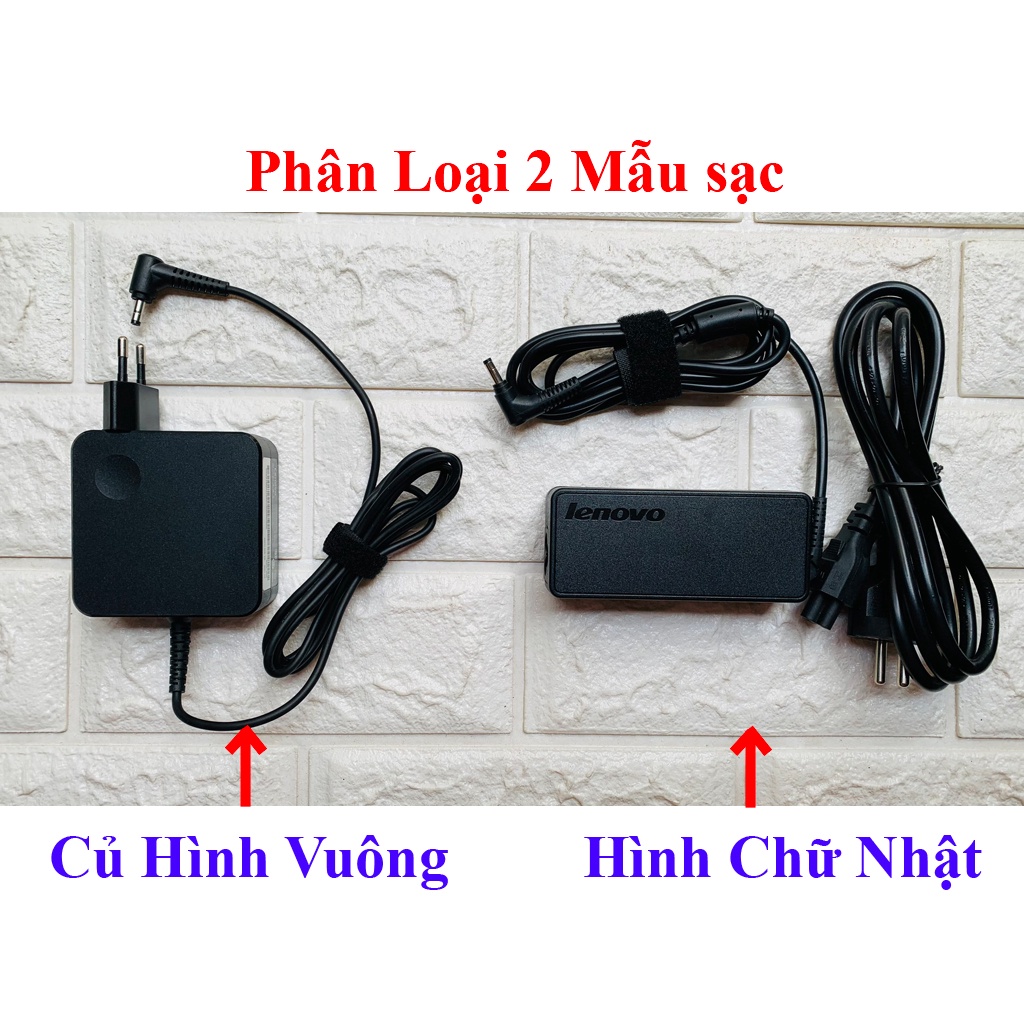 Sạc Laptop LENOVO 20V-2.25A / 3.25A Vuông chân nhỏ 4.0mm *1.7mm