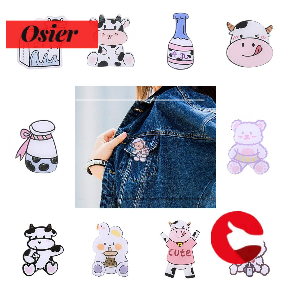 Ghim Cài Áo Hình Bình Sữa Dễ Thương Chống Ánh Sáng Thời Trang Cho Nữ