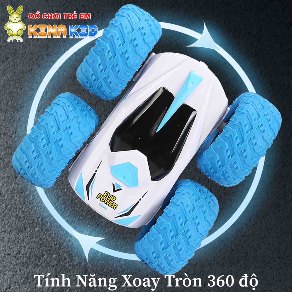 Xe Địa Hình Điều Khiển Từ Xa Double Roll, Sóng 2.4Ghz, Đứng 2 Bánh Và Xoay 360 Độ Độc Đáo