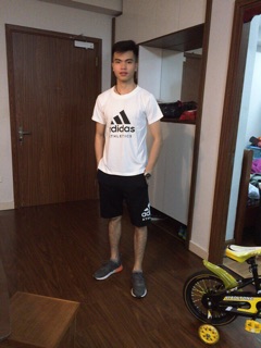 Áo phông Nam+Nữ áo đôi adidas