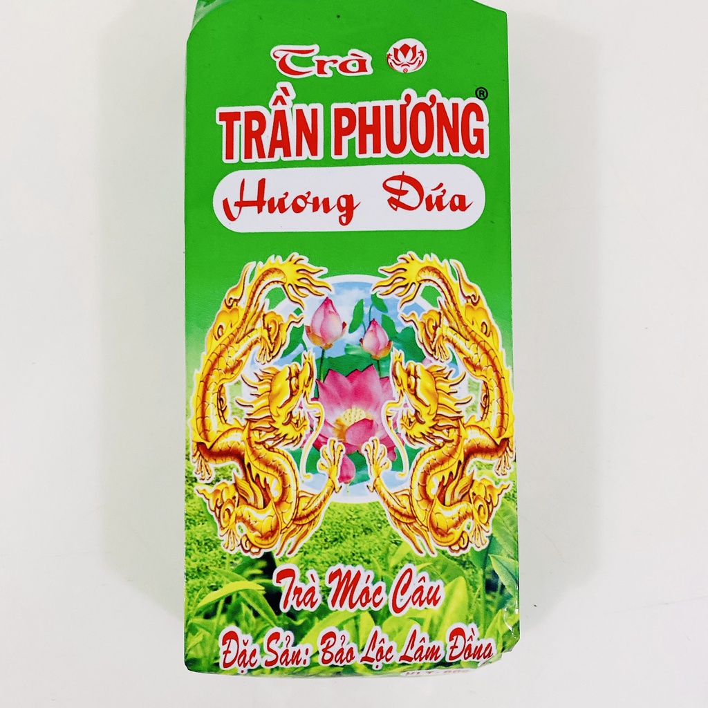 Combo 6 gói trà xanh hương Dứa Trần Phương  loại ngon đặc biệt - Đặc sản Bảo Lộc Lâm Đồng. -Date mới