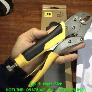 (SIÊU RẺ, SIÊU CỨNG) Kìm chết bosi  mỏ cong 10"(250mm)