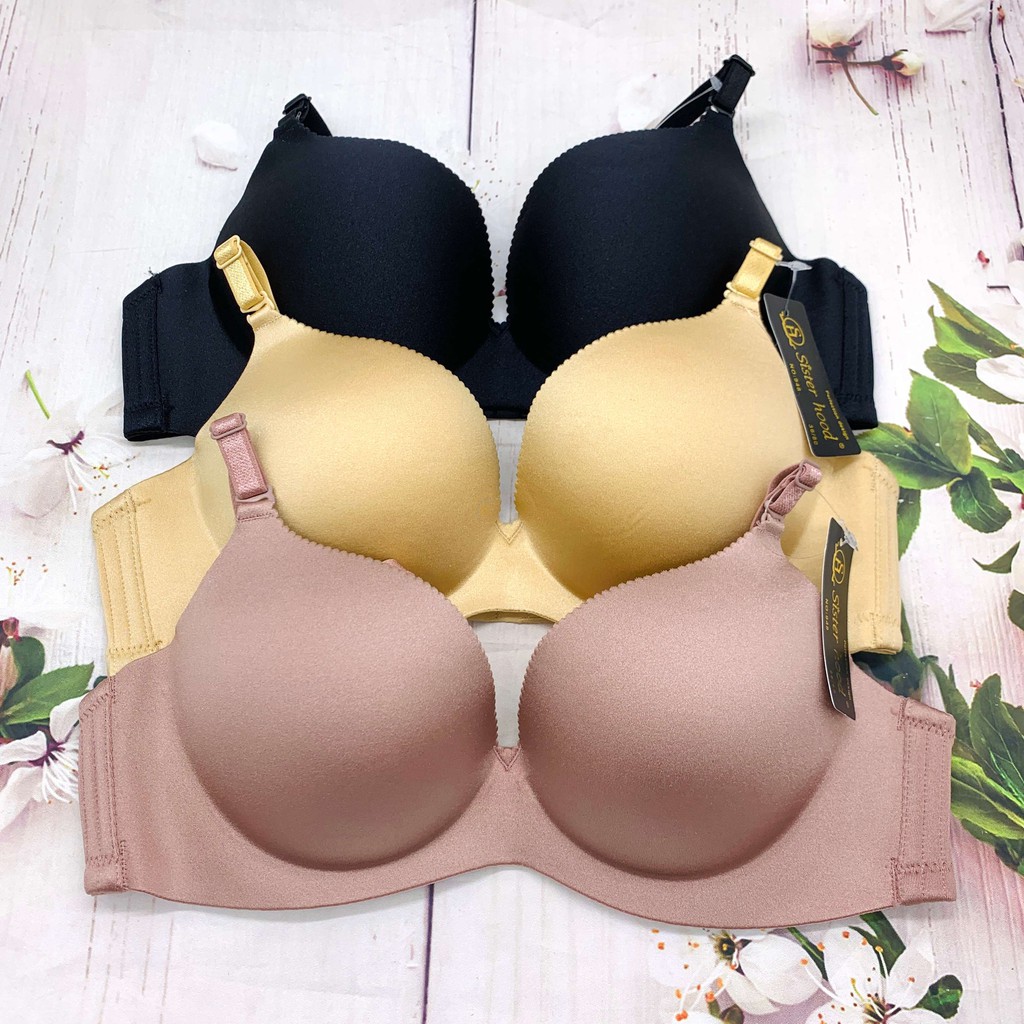 Áo lót su không đường may , áo lót trơn có gọng , đệm vừa không gian eva KGE 948