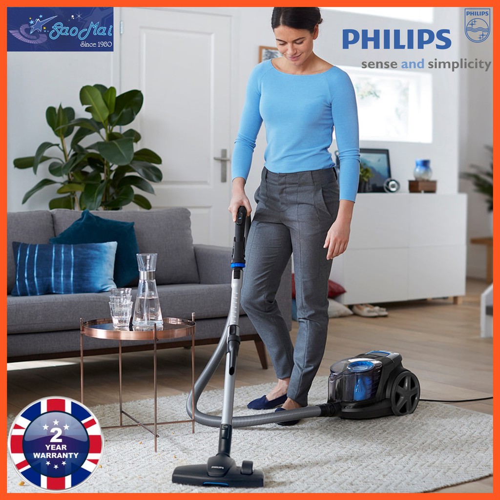 Bảo hành chính hãng - Máy hút bụi không túi Philips FC9350