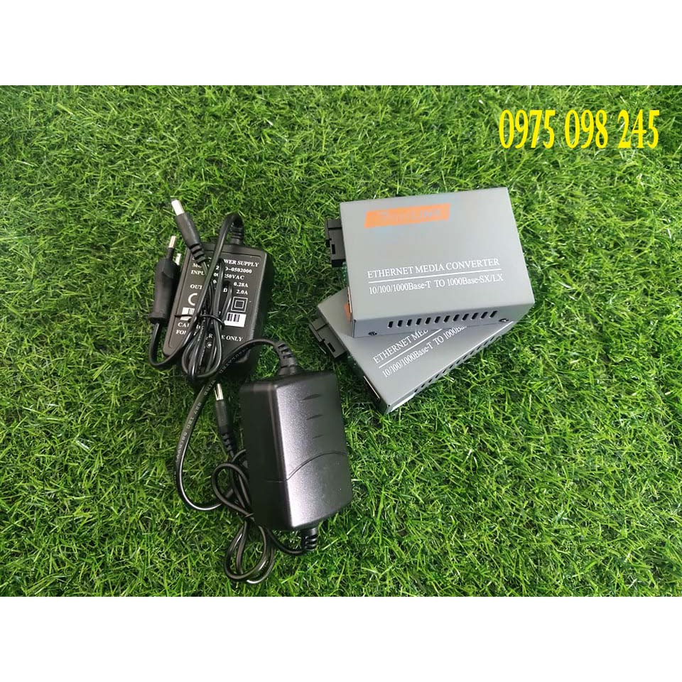 Cặp converter  quang Netlink GS-03 1fo 1000M