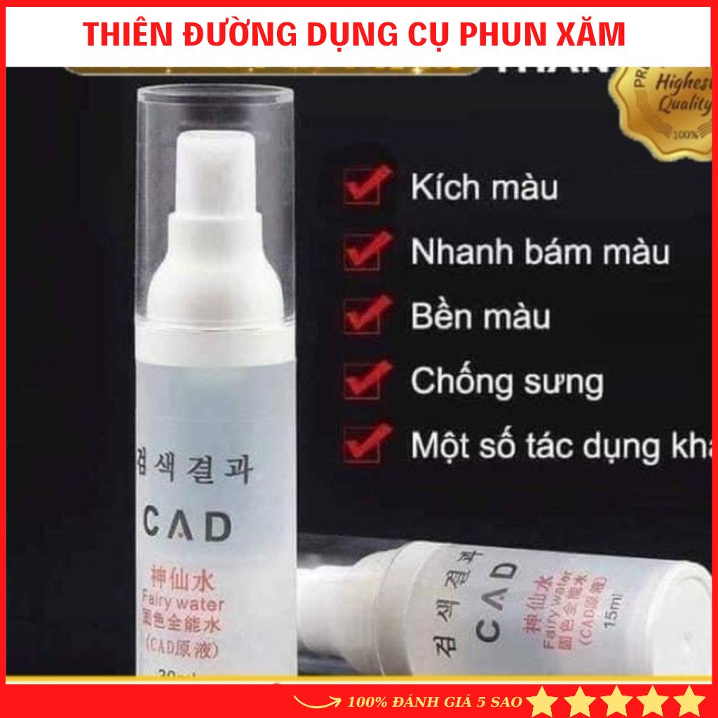Dung Dịch Pha Mực Kích, Khóa Màu CAD - 30ml, Hàng Chuẩn